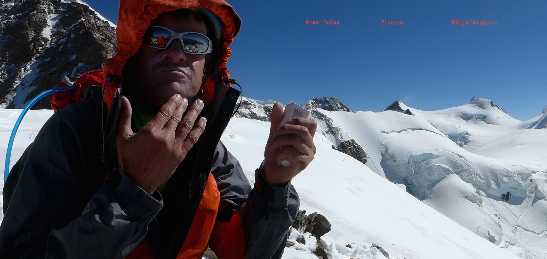 pyramidevincent.1 Jody Laoureux Guide de haute Montagne